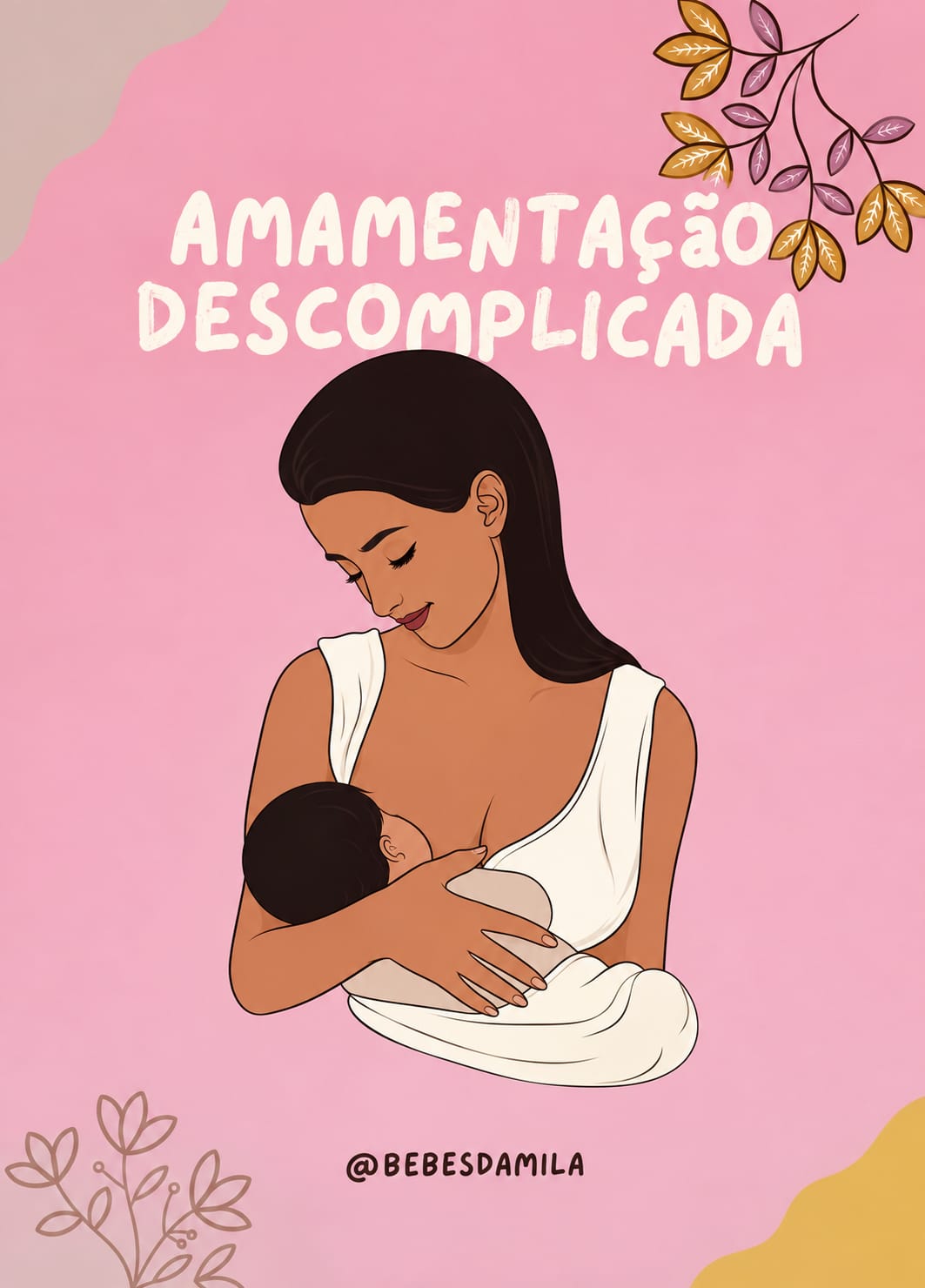 Capa do e-book Amamentação Descomplicada