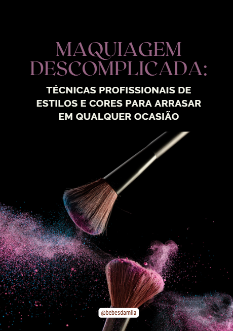 Capa do e-book Maquiagem Descomplicada
