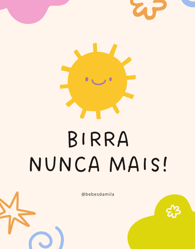 Capa do e-book Birra Nunca Mais