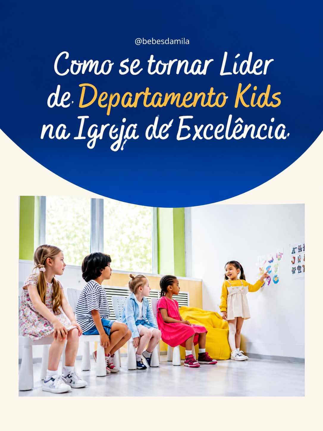 Capa do e-book Líder de Departamento Infantil