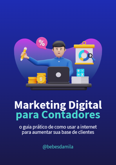Capa do e-book Marketing Digital para Contadores
