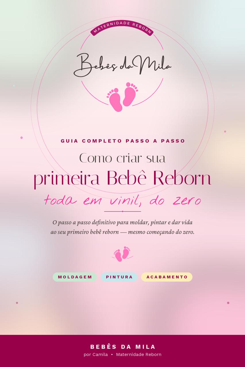 Capa do e-book Minha Primeira Bebê Reborn