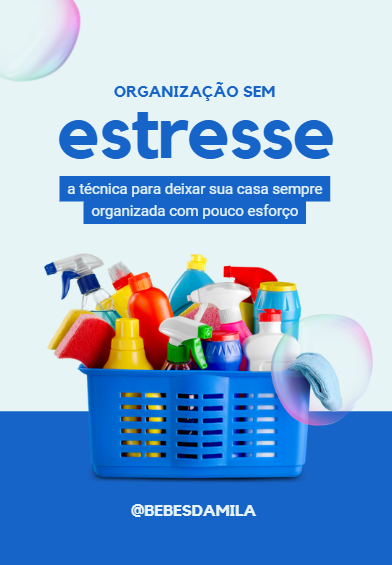 Capa do e-book Organização sem Estresse