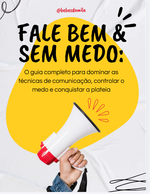 Capa do e-book Fale Bem e Sem Medo